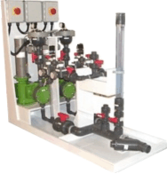 Pump Skid for Metering Pumps
